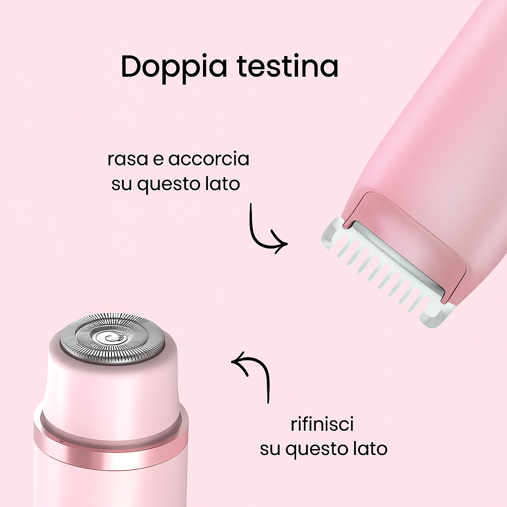 SimpliSilkDuo - Rasoio elettrico a doppia funzione