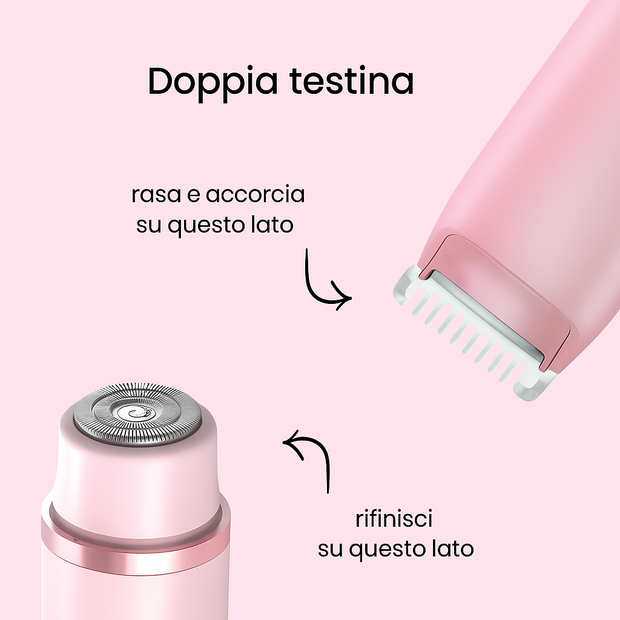 SimpliSilkDuo - Rasoio elettrico a doppia funzione